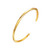 E Open Cuff Bracelet for Women, 14K Gold Plated Bangle Bracelet Couples Oval Love Bracelets Plain Polished & Inlaid Cuff Bangle Jewelry stackable Bracelet Gift for Women -Gold