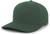 Pacific Headwear Standard Cotton-Poly Hook-and-Loop Adjustable Cap, Dark Green, One Size
