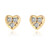 GOLD-CH Heart Stud Earrings for Girls - S925 Sterling Silver Tiny 14k Gold Studs Earrings Hypoallergenic CZ Stones Mini Love Heart Cute Piercing Earring Jewelry Birthday Gifts for Women GOLD-CH Heart Stud Earrings for Girls - S925 Sterling Silver Tiny 14k Gold Studs Earrings Hypoallergenic CZ Stones Mini Love Heart Cute Piercing Earring Jewelry Birthday Gifts for Women