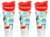 Colgate Kids 3.5 oz 3-Pack Dinosaurs Mild Bubble Fruit Flavor Toothpaste Fluoride Cavity & Enamel Protection
