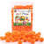 Caydo 200 Pieces Orange Pom Poms, 1 Inch Craft Pom Poms for Hobby Supplies and DIY Creative Crafts Decorations