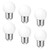 Poinivo LED Night Light Bulb,3W E27 1W LED Light Bulbs,Low Wattage Globe Small Light Bulbs,3000K Warm White,15W Equivalent,for Bathroom Vanity Porch String Light Bulbs,Non-dimmable,6 Pack Poinivo LED Night Light Bulb,3W E27 1W LED Light Bulbs,Low Wattage Globe Small Light Bulbs,3000K Warm White,15W Equivalent,for Bathroom Vanity Porch String Light Bulbs,Non-dimmable,6 Pack