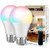 Yesmart Smart WiFi Led Light Bulb 9W, Compatible with Alexa and Google Home Assistant,WiFi RGBW Color Changing Led Bulbs A19 E26 Multicolor Led Light Bulb 65W Equivalent,No Hub Required(2 Pack)