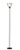 Adesso 3565-01 Presley Floor Lamp, Nickel Black