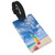 Beach Drink Funny Luggage Tags for Suitcases Travel Baggage Bag Tag Identifiers Backpack Name ID Label for Women Men Kids