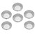 OKUMEYR 6pcs Stainless Steel Egg Tart Mold Mini Tart Pans Tart Baking Pudding Chocolate Molds Egg Tart Tins Stainless Steel Tart Pans Biscuits Canned Molde Para Pastel Mini Pie Cup Muffin