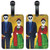 Frida & Diego - Luggage ID Tags - Suitcase Identification Cards - Set of 2