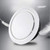 ABS Soffit Vents, Adjustable Quality Round Air Vents Wall or Ceiling Plastic Soffit Air Vents for House Using (4 inch/ 100mm)