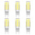 BAJCR G9 Led Light Bulbs, 3W, 40W Halogen Equivalent, 400LM, White 6500K,G9 Base, G9 Bulbs for Chandelier, Wall Sconce,Non-dimmable, Pack of 6