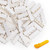 Unirolic Classic Building Bricks Set, 100 Piece 1x4 Basic Building Blocks STEM Creative Building Toys Compatible with All Major Brands(White)
