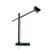 LED Dimmable Desk Lamp with USB Charging Port, Eye-Caring Adjustable Table Lamps with Extra Long Arm, Office Reading Light Black for Dorm Room/Home/Kids/Study, Back to School