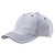 Low Profile Unstructured Cotton Twill Cap, White/Black