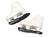Melody Jane Dollhouse White Ice Skates Miniature 1:12 Scale Accessory