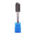 Tungsten Carbide Burr Cylinder Shape SC-5 with Radius End Double Cut Rotary Burr File (1/2" Cutter Dia X 1"Cutter Length) with 1/4'' Shank, by LU&MN