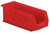 Red Hang and Stack Bin, 10-7/8"L x 4-1/8"W x 4"H