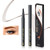 Eyebrow Pencil Eyebrow Microblading Pen, Eye Makeup Eyebrow Pen Long-Lasting Waterproof Micro 4 Point Brow Pen Lift & Snatch Eyebrow Makeup for Perfect Brows (Dark Brown)
