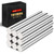 TRYMAG 200Pcs Refrigerator Magnets, Small Round Magnets for Crafts, 8x3mm Mini Rare Earth Magnets Tiny Strong Neodymium Disc Magnets for Whiteboard, Fridge, Office, Hobbies, and Button Magnets