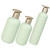 Lurrose Hand Soap Dispenser 3Pcs Liquid soap s Portable soap Liquid containers Hand soap Container Portable Shampooer Liquid Dispenser Lotion Dispenser Bottle Plastic Travel Household