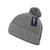 DECKY Pom Pom Acrylic Beanie, Heather Grey, One Size