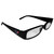 Siskiyou Sports NFL Houston Texans Unisex Printed Reading Glasses, 1.75, Black, One Size