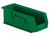 Green Hang and Stack Bin, 10-7/8"L x 4-1/8"W x 4"H