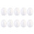 Amosfun 20pcs Eggs Egg Foam styrofoam Easter White Crafts Hide Squeak and for- Painting Egg DIY Easter Decor Solid Egg for- Kid Festival Craft (White, 6cm)