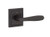 Baldwin Prestige Torrey Low Profile Rose Bed/Bath Lever in Venetian Bronze