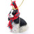 Cocker Spaniel Tiny Miniature One Christmas Ornament Black-White - Delightful!