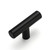 OYX 10 Pack Cabinet Knobs Matte Black Cabinet Pulls, Kitchen Cabinet Knobs Black Knobs for Cabinets and Drawers, Single Hole T Knobs