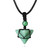 YATOJUZI Green Aventurine Healing Crystal Necklace Pointed Pendant Necklaces Adjustable Rope Natural Pyramid Gemstone Stone Necklace Reiki Quartz Jewelry for Women Men YATOJUZI Green Aventurine Healing Crystal Necklace Pointed Pendant Necklaces Adjustable Rope Natural Pyramid Gemstone Stone Necklace Reiki Quartz Jewelry for Women Men