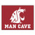 Fanmats 14717 Washington State University Nylon Universal Man Cave All-Star Mat