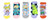 Hyp The Rugrats Characters 5 Pair Pack Checkered Lowcut Womens Socks