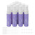 Ellbest 10Pack 10ml Glass Spray Bottles with Funnels and Droppers, Purple Print Pattern Bottle, Atomizer Perfume Spray, Fine Mist Refillable Skincare Travel Perfume Atomizer