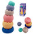 WSJKPA Stacking Balls Baby Toys 6 12 18 Months, Montessori Toys for 1 Year Old Toddler Learning Toys, Baby Bath Toys 6-12 Months, Gifts for 1 2 3 Year Old Boys Girls