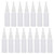 Milisten Nasal Pump Bottle 15Pcs 60ml Plastic Nasal Spray Bottle, Empty Refillable Spray Bottles, White Reusable Pump Sprayers, Portable Travel Bottles Saline Nasal Spray