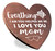 Gift for Mom, Heart Shaped Wood Plaque Gift, Standable Wooden Heart Plaque, I Love You Mom Gift, Birthday Gift for Best Mom from Daughter Son, Mother's Day Gift for Mom, Mon Appreciation Gift