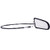 Pilot BK2209410-2R00 Buick Electra Black Manual Remote Replacement Passenger Side Mirror