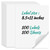 100 Sheets 8.5" x 11" Full Sheet Label Sticker Paper for Laser & Inkjet Printers,JinyaPack 100 Labels 1 Per Page Shipping Labels for Packages | 8-1/2" x 11" Printable Full Page Address Labels