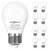 SHINESTAR 8-Pack Ceiling Fan Light Bulbs, A15 LED Bulb with E26 Base, 40w Equivalent, 5000K Daylight White, Non-Dimmable