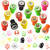 32 Pcs Super Theme Stamps For Kid's Birthday Party Favors Birthday Party Supplies Decorations, Birthday Stampers Gifts for Children, Classroom Rewards Prizes Goody Bag Treat Bag Stuff for Easter Party Gifts