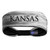 Littlearth Unisex-Adult NCAA Kansas Jayhawks Tigerspace Headband, Grey, One Size