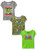 Teenage Mutant Ninja Turtles Boys' Toddler Short Sleeve T-Shirt Bundle 3 Pack Tees, Green, Charcoal, Gray, 4T