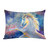 Watercolor Satin Pillowcase for Hair and Skin, Horse Animal Silk Pillowcase Soft Silky Pillow Cover Standard Size (20x26 Inches), Slip Cooling Satin Pillow Cases with Envelope Closure