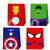 QICI 16 Pcs Superhero Party Gift Bags Party Supplies Decorations Birthday Party Favors Treat Goodie Bags for Kids Girls Take Candies, Toys, Gifts for Kids Superhero Themed Party