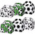 Soccer Party Treat Boxes 24 PCS Football Gift Boxes Cardboard Candy Cookies Box with Handles Goodie Favor Bags for Kids Sports Theme Birthday Party Decoration Soccer Party Supplies
