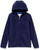 Amazon Essentials Toddler Boys' Polar Fleece Full-Zip Hooded Jacket, Navy, 4T