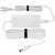 42V 2A Charger for 36V Bike Lithium Batteries. for Jetson, Gotrax and All Brands of 36V Electric Scooter Lithium Batteries, 5.5 * 2.5 1 Claw Universal Charger (White)