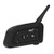 V6 Pro Helmet Intercom Communication System V6 Motorcycle Bluetooth Intercom Interphone Connect Up to 6 Riders 1200M BT Multi-function Motorbike Helmet Intercom Headset (Black)