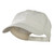 MG Low Profile Normal Dyed Cotton Twill Cap - White OSFM