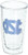 Tervis North Carolina University Emblem Tumbler (Set of 4), 16 oz, Clear